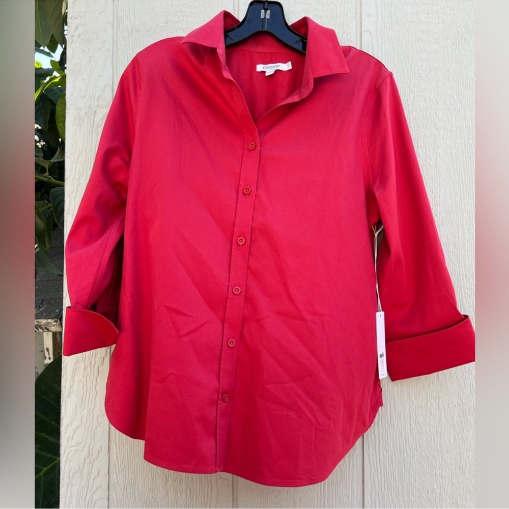 NWT Chico’s button down top